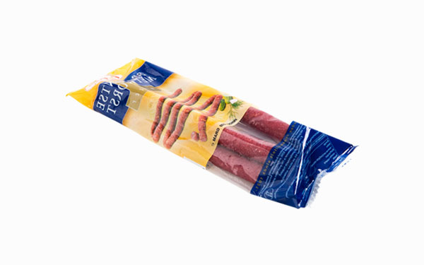 Folia przeznaczona do pakowania produktów z kurczaka w hermetyczne opakowania z trzema zgrzewami w zmodyfikowanym środowisku gazowym (MAP).